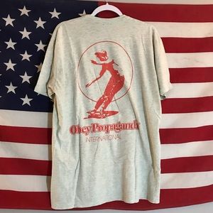 Rare Obey Propaganda Skate Pocket Tee